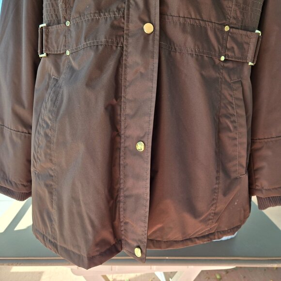 Susan Graver Winter cold weather coat size Large - Picture 3 of 7